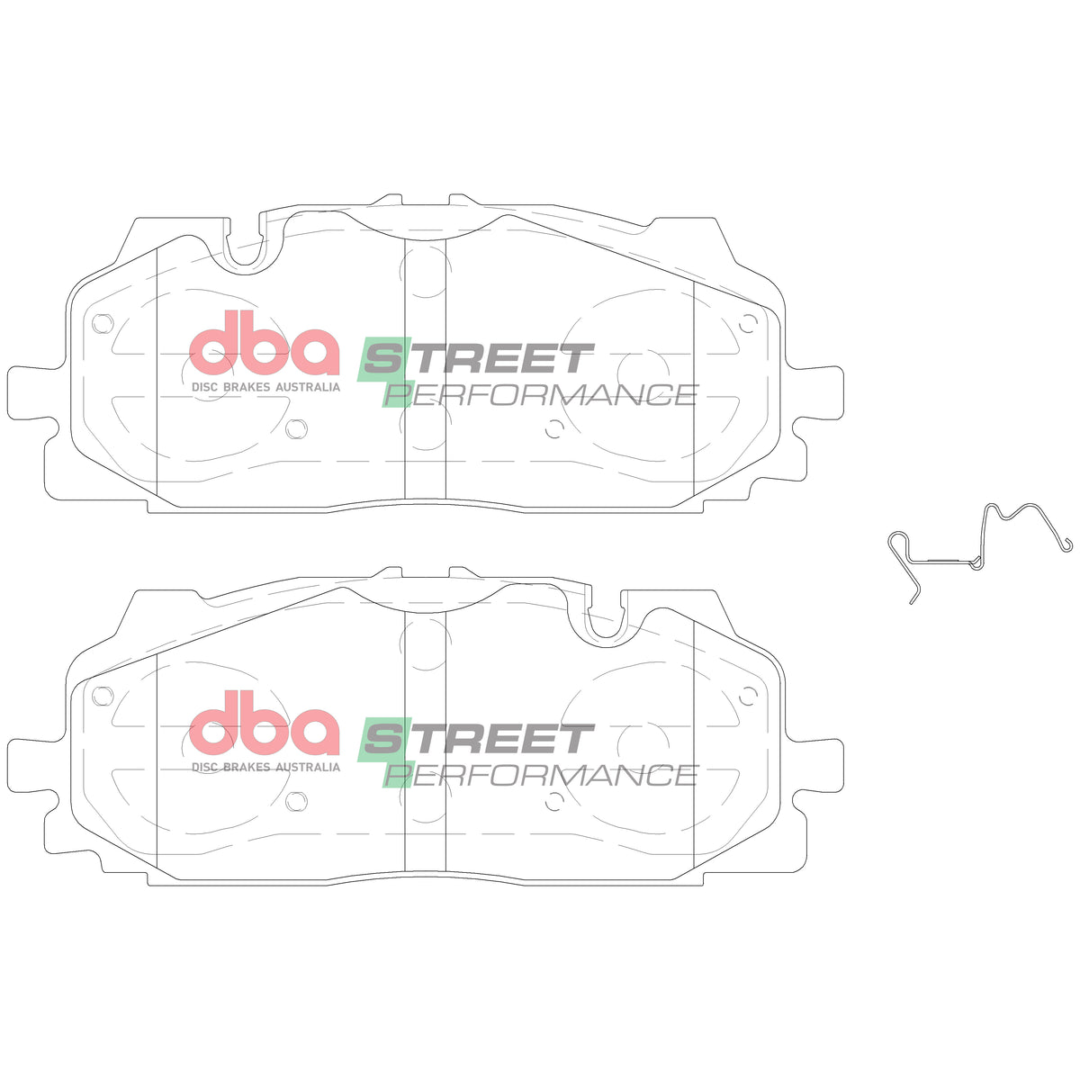 DBA 19-21 Audi A8 Quattro (w/375mm Front Rotor) Front SP Performance Brake Pads - DB15030SP