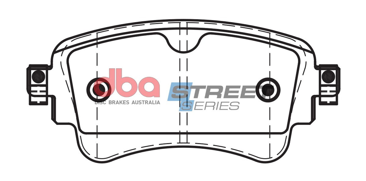 DBA 17-20 Audi A4 Street Series Rear Brake Pads - DB15032SS