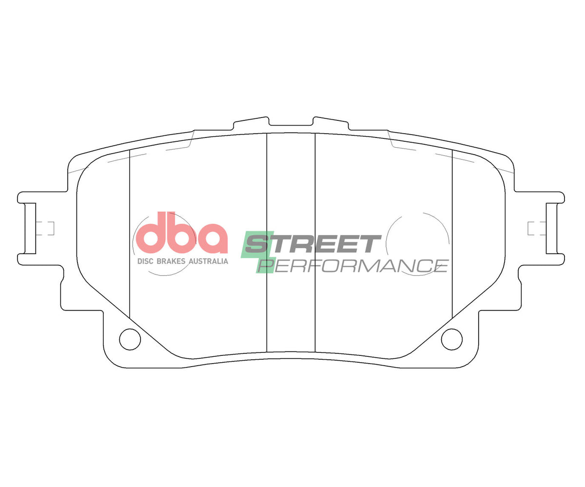 DBA 21-22 Lexus IS300 F Sport Rear SP Performance Brake Pads - DB15068SP