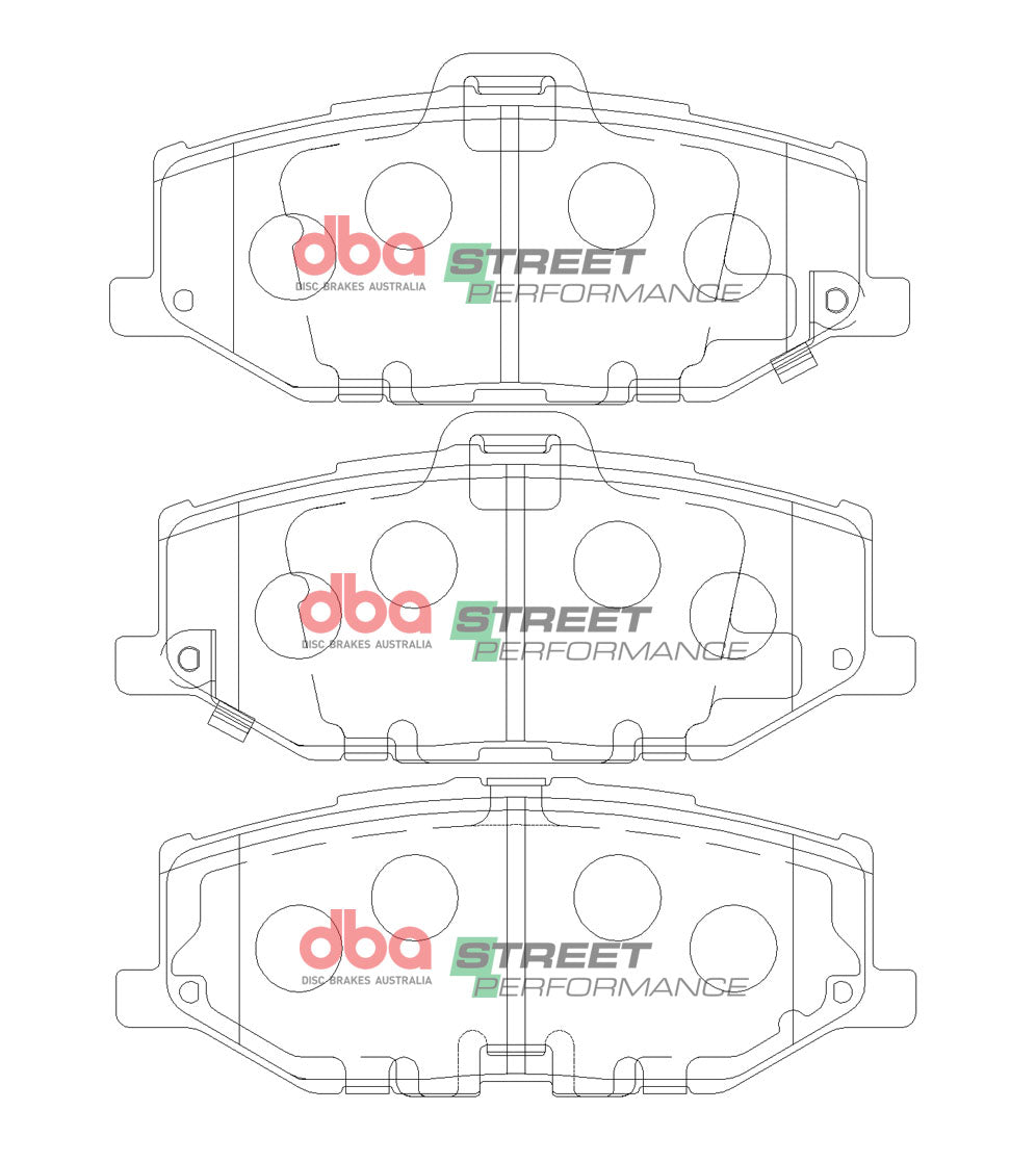 DBA 2020+ Suzuki Jimny 1.5L (A6G) SP Performance Front Brake Pads - DB15100SP