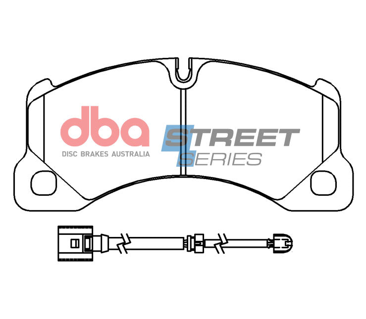 DBA 11-18 Volkswagen Touareg Street Series Front Brake Pads - DB15102SS