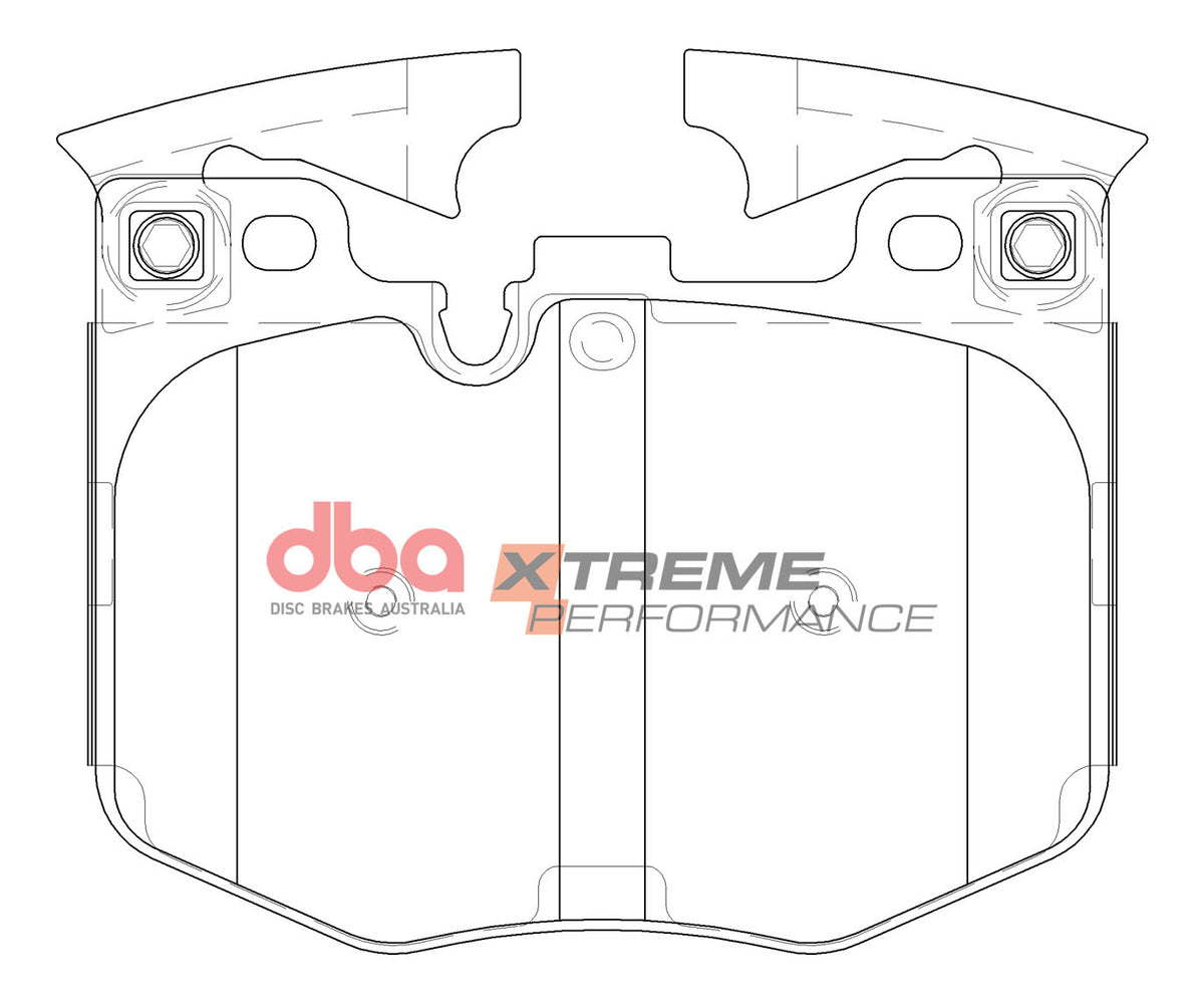 DBA 19-22 BMW 330i (w/M Sport Brakes/348mm Front Rotor) Front XP Performance Brake Pads - DB15107XP