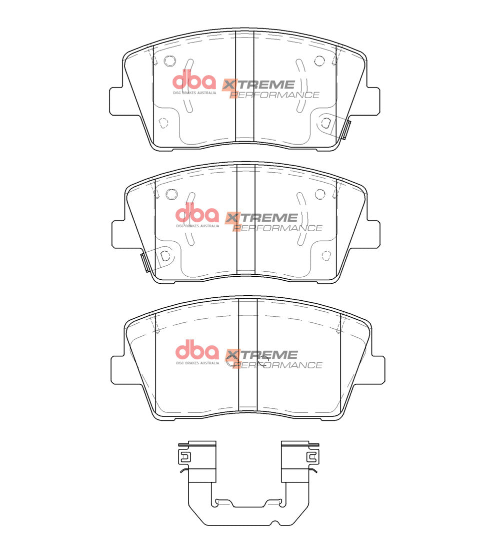 DBA 19-22 Genesis G70 (Excl Brembo Brakes) Front XP Performance Brake Pads - DB15133XP