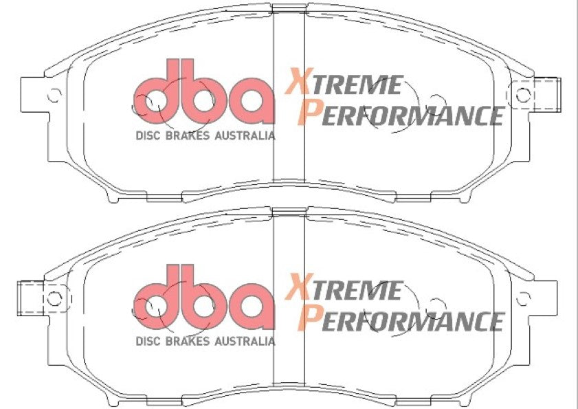 DBA 09 Nissan 350Z / 05-08 Infiniti G35 w/o Brembo XP650 Front Brake Pads - DB1696XP