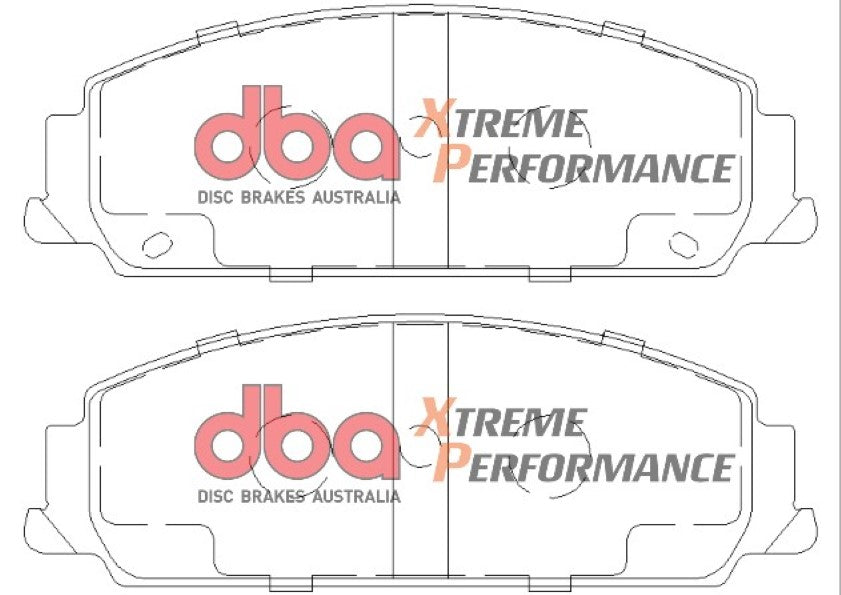 DBA 08-09 Pontiac G8 3.6 Base/6.0 XP650 Front Brake Pads - DB1765XP