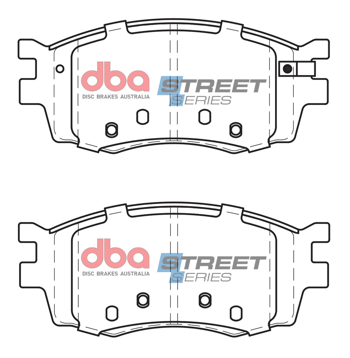 DBA 06-07 Hyundai Accent Street Series Front Brake Pads - DB1787SS