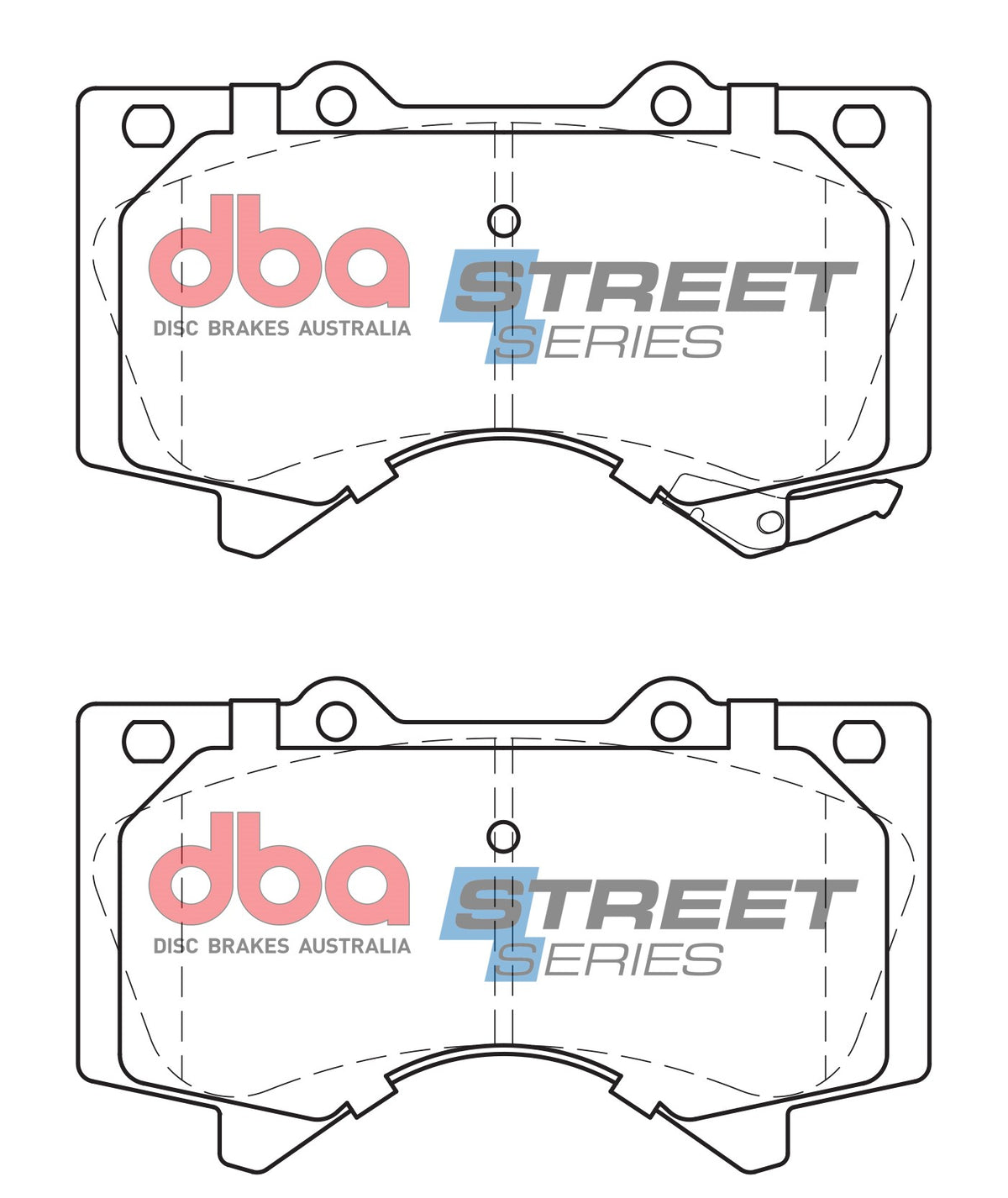 DBA 07-18 Toyota Tundra Street Series Front Brake Pads - DB1838SS