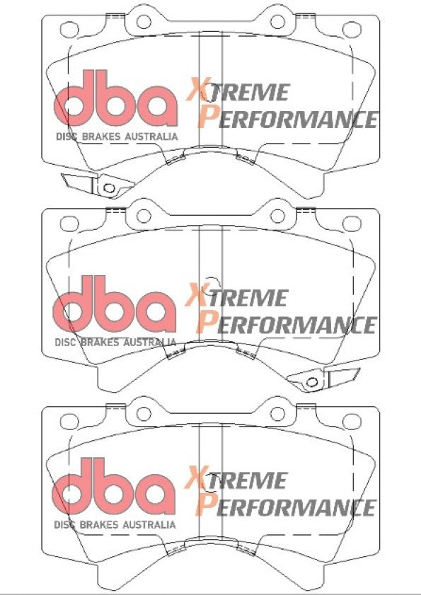 DBA 2015 Toyota Tundra XP650 Front Brake Pads - DB1838XP