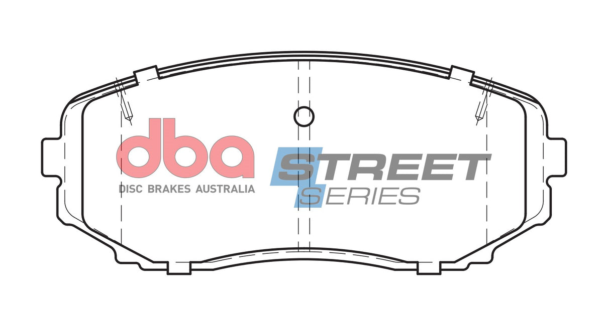 DBA 07-14 Ford Edge AWD Street Series Front Brake Pads - DB1916SS