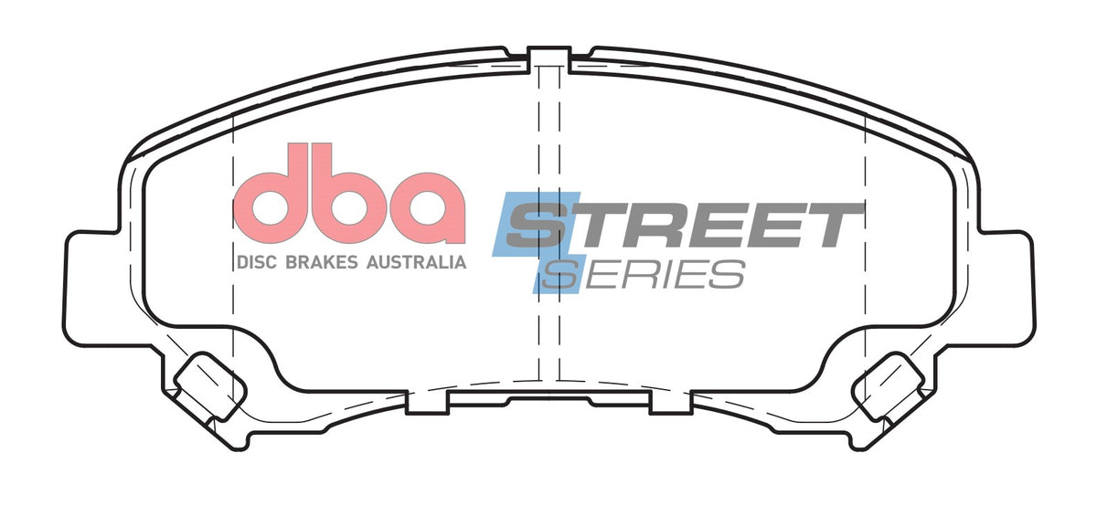 DBA 14-18 Nissan Juke Nismo RS Street Series Front Brake Pads - DB1946SS