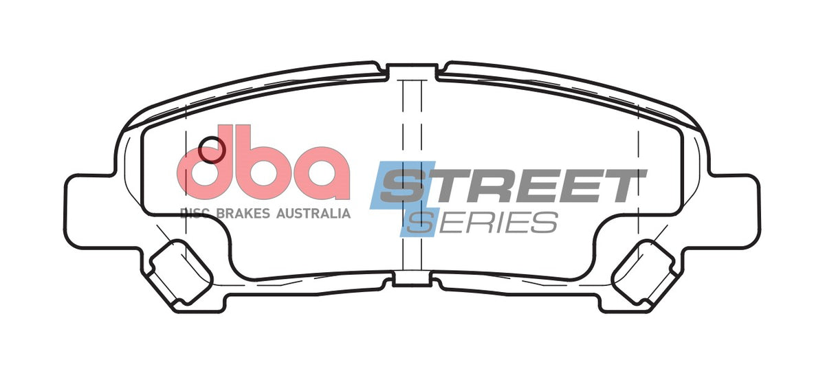 DBA 08-13 Toyota Highlander Street Series Rear Brake Pads - DB2005SS