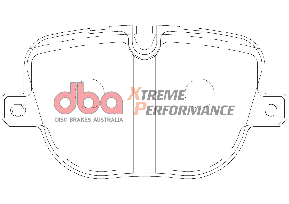 DBA 10-12 Land Rover Range Rover Supercharged Rear XP Performance Brake Pads - DB2207XP