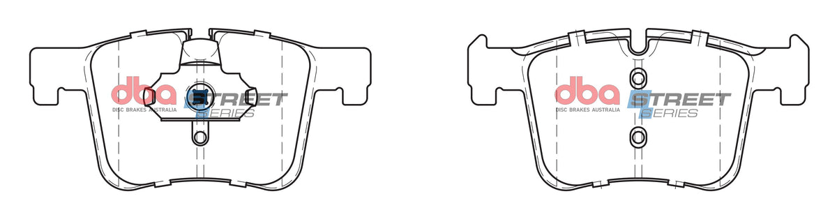 DBA 14-16 BMW 228i (312mm Front Rotor) Street Series Front Brake Pads - DB2223SS