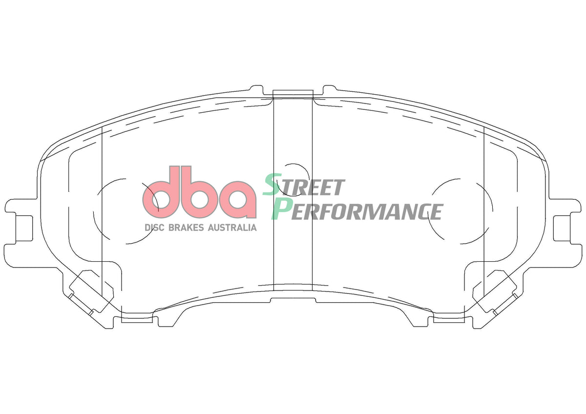 DBA 14-22 Nissan Rogue Sport Front SP Performance Brake Pads - DB2345SP