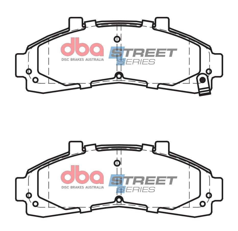 DBA 95-01 Ford Explorer RWD Street Series Front Brake Pads - DB7532SS