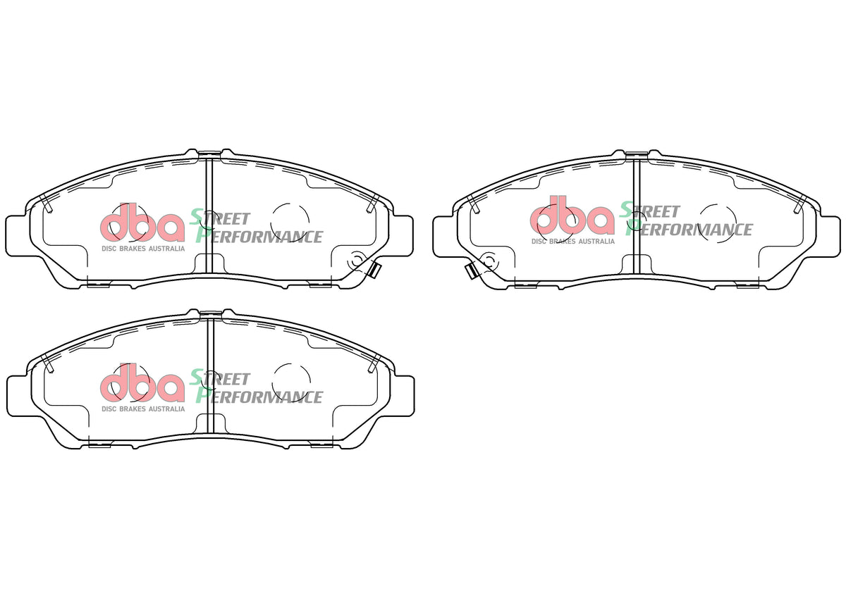DBA 09-22 Honda Pilot SP Performance Front Brake Pads - DB8396SP