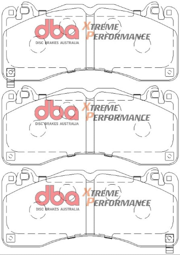 DBA 15-23 Ford Mustang GT (w/Performance Pkg/380mm Front Rotor) XP Performance Front Brake Pads - DB9021XP