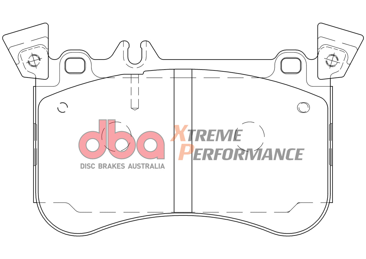 DBA 10-14 Mercedes-Benz CL550 AMG Sport Package XP Performance Front Brake Pads - DB9031XP
