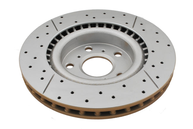 DBA 2009 Pontiac G8 GT 6.0L (V8) Uni-Directional Cross-Drilled/Slotted Front Rotor - DBA2028X