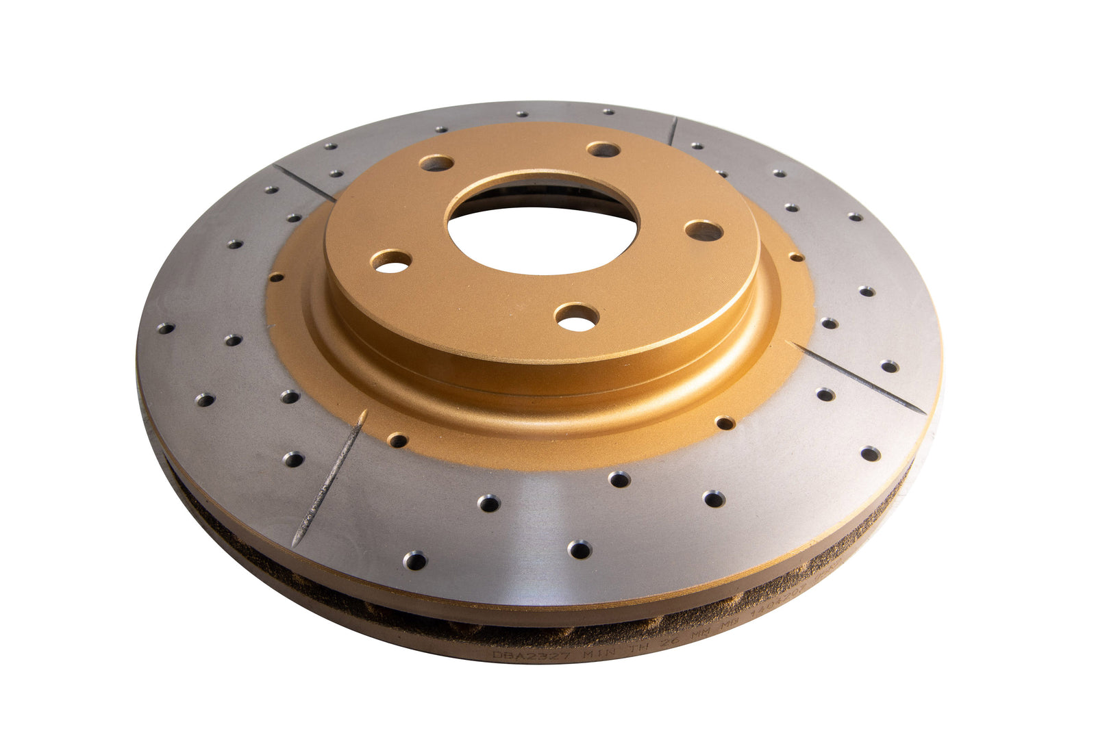 DBA 03-04 Infiniti M45 Front Drilled & Slotted Street Series Rotor - DBA2327X
