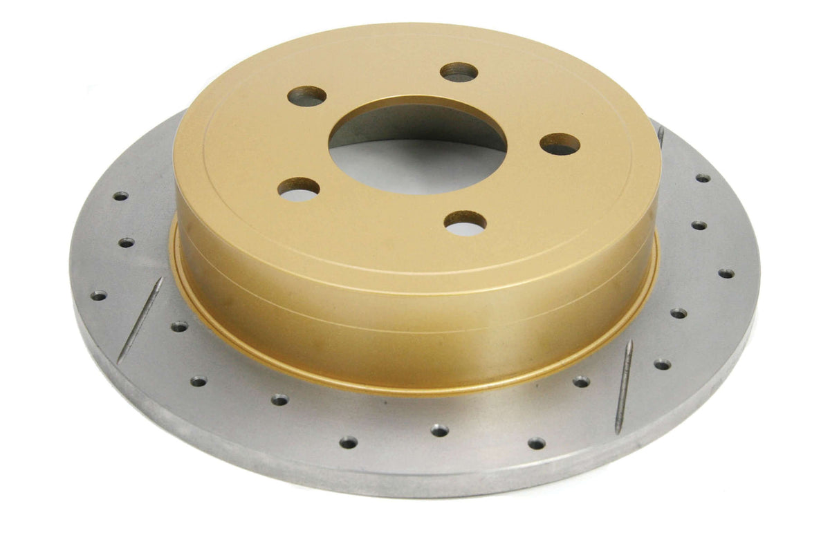 DBA 03-07 Jeep Liberty Rear Street Drilled & Slotted Rotor - DBA2535X