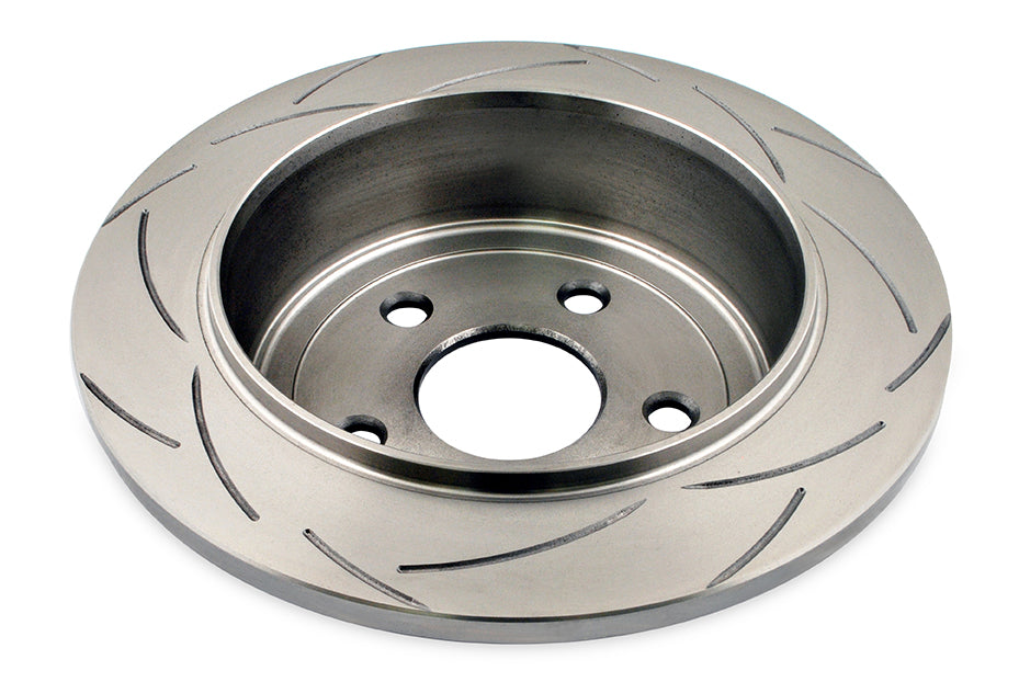 DBA 07-09 Jeep Wrangler JK Rear Slotted Street Series Rotor - DBA2537S