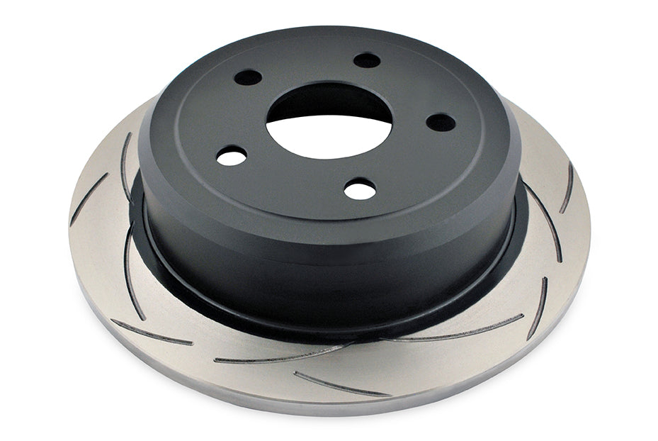 DBA 07-09 Jeep Wrangler JK Rear Slotted Street Series Rotor - DBA2537S