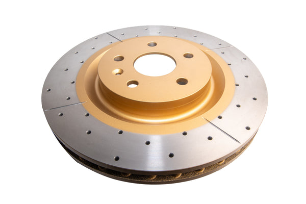DBA 10-15 Chevrolet Camaro SS V8 Front Street Series Drilled & Slotted Rotor - DBA2604X