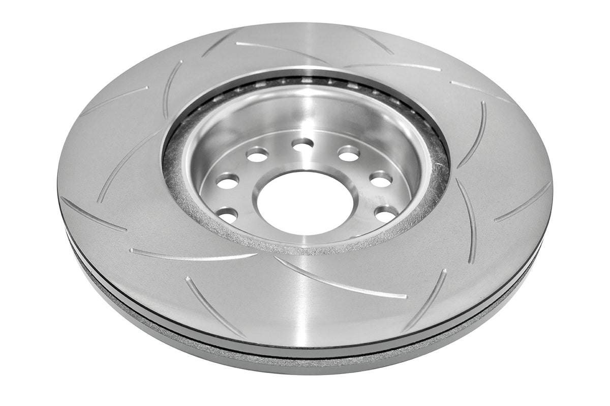 DBA 06-08 Audi A3 / 10/06+ TT / 10/04-10 VW Golf / 03/05+ Passat Front Slotted Street Series Rotor - DBA2806S