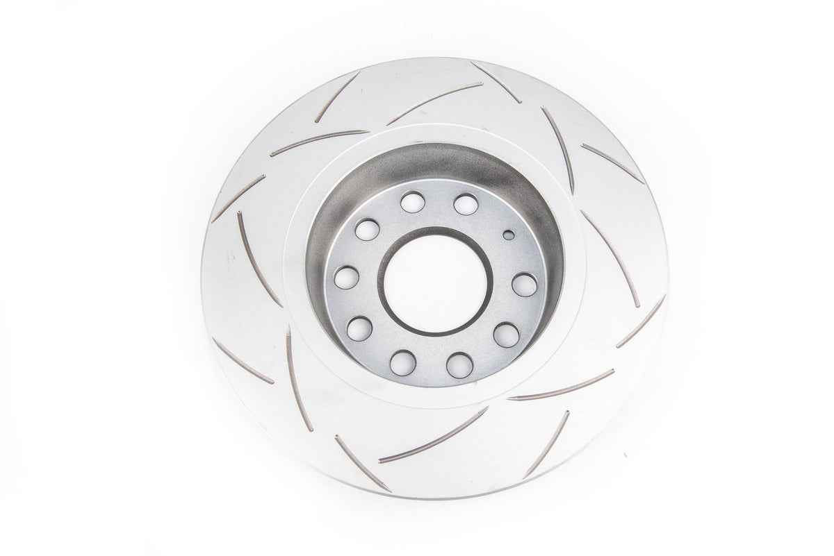 DBA 10-14 VW Golf GTI (Mk6) Street T2 Slotted Rear Brake Rotor - DBA2814S