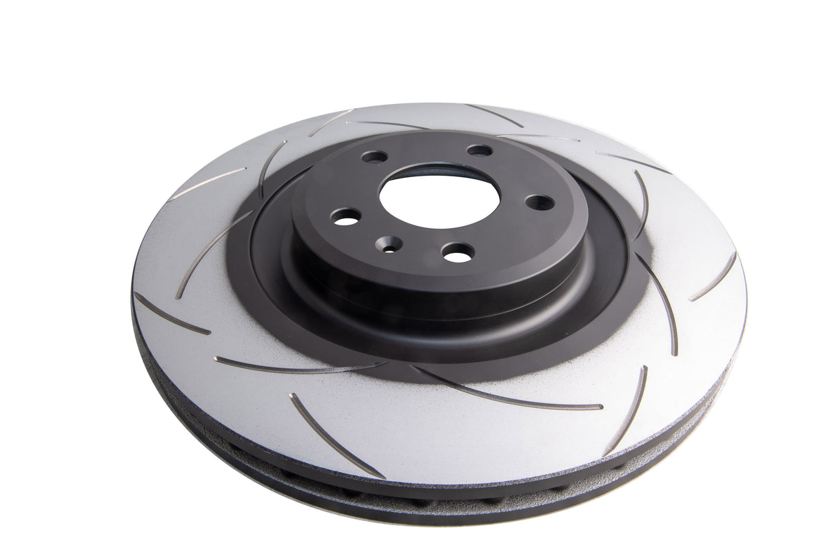 DBA 08-12 Audi A4 Quatro 3.2 / 07-11 Audi A5 Quatro 3.2 Front T2 Slotted Street Series Rotor - DBA2832S