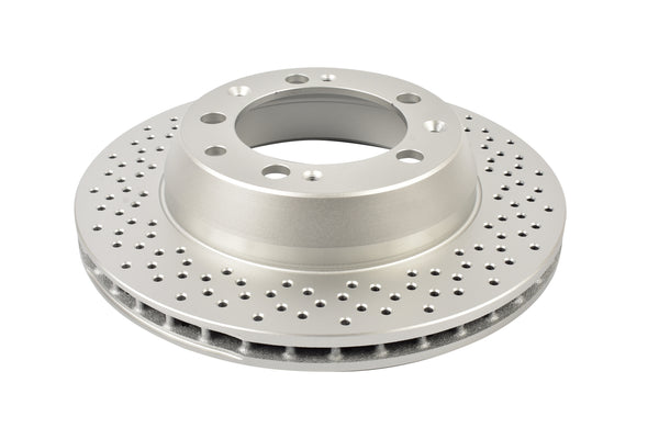 DBA 94-95 Porsche 911 Carrera 4 Rear En-Shield OE Drilled Rotor - DBA3083OEX