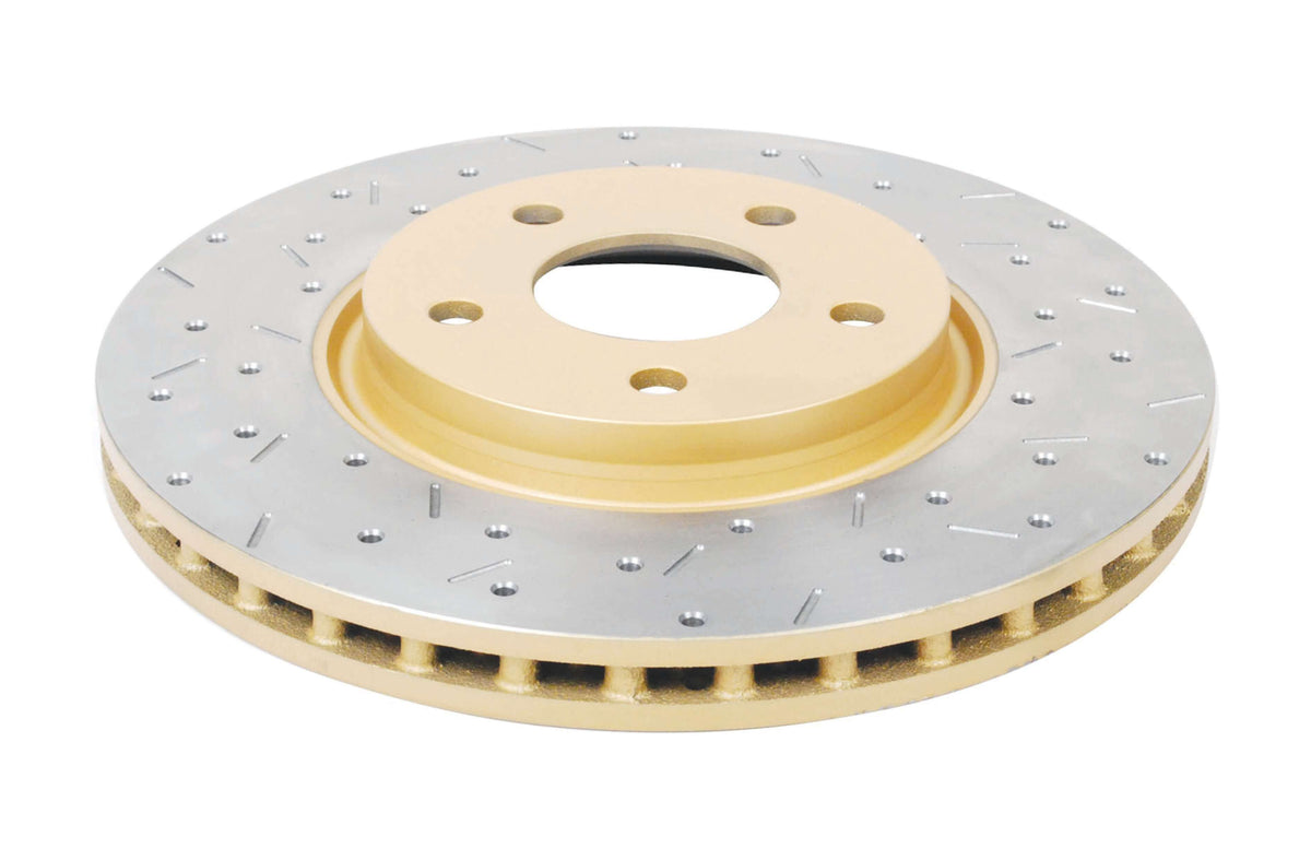 DBA 05-12 Chevrolet Cobalt (5 Lug) Front 4000 Series Drilled & Slotted Rotor - DBA42052XS