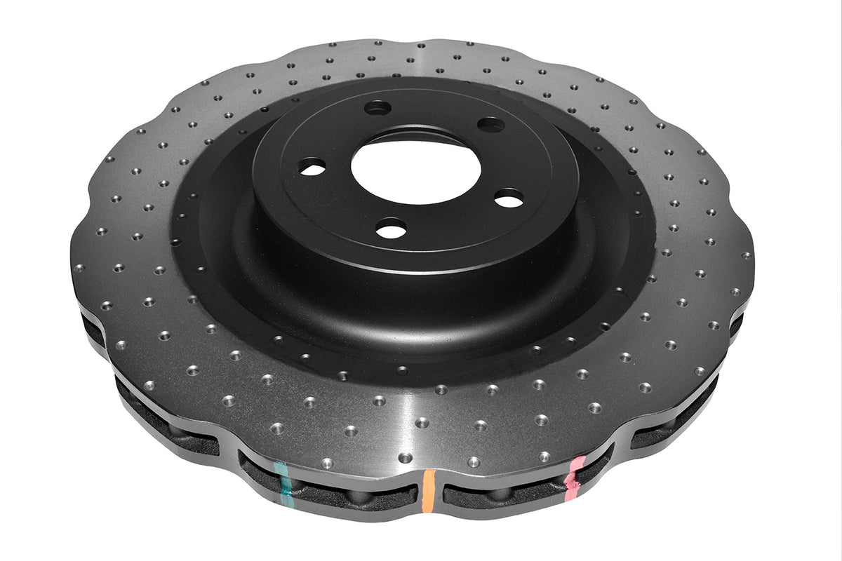 DBA 15-20 Ford Mustang GT Perf Package (380mm Front Rotor) Front 4000 Series Cross Drilled Rotor - DBA42166WXD