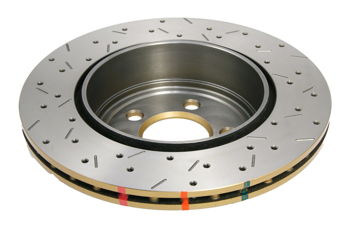 DBA 08-09 Charger / Magnum / Challenger w/o Brembo Brakes Rear Drilled & Slotted 4000 Series Rotor - DBA42439XS