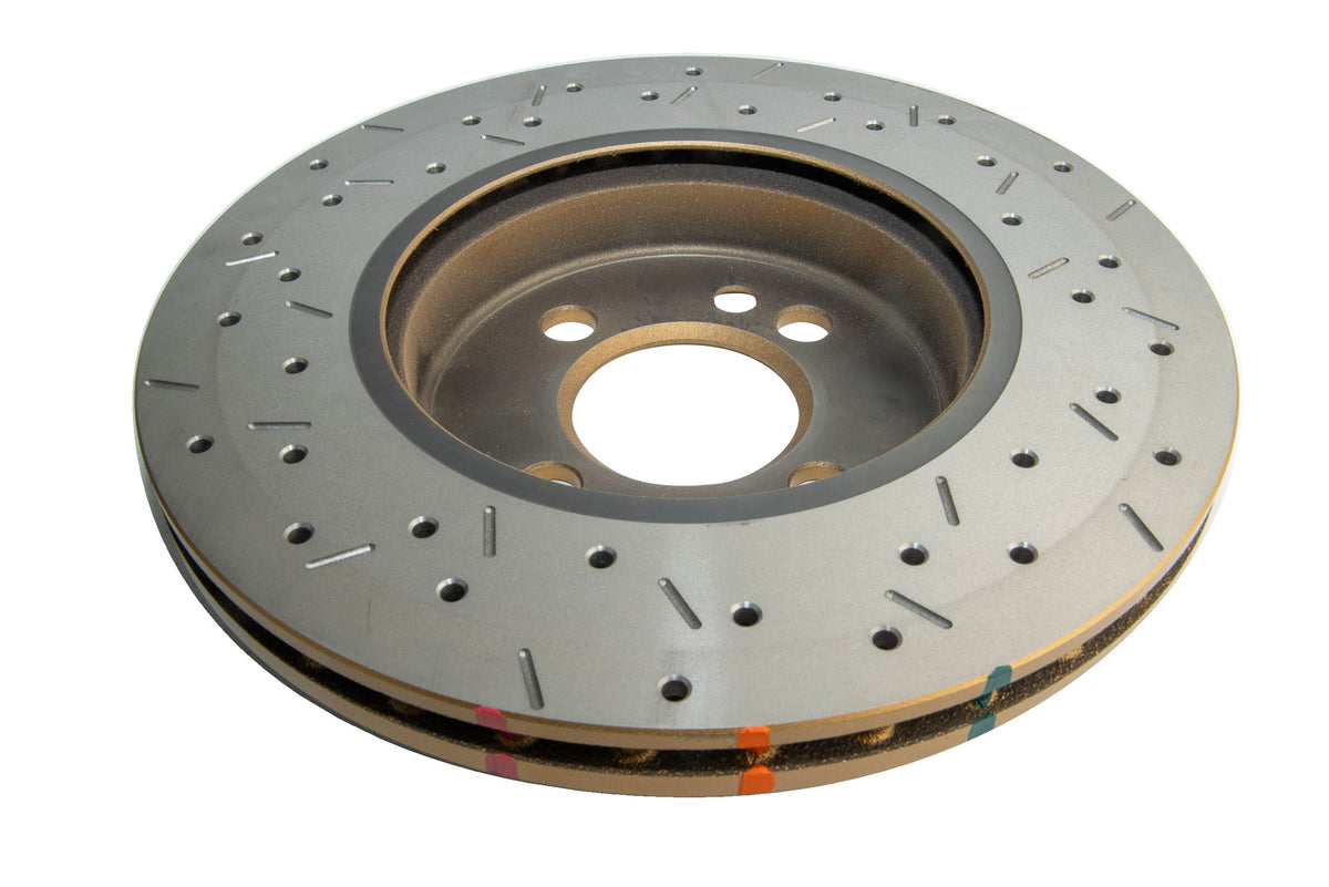 DBA 07-09 Mini Cooper (exc. John Cooper works Brake kit) Front Drilled & Slotted 4000 Series Rotor - DBA42526XS