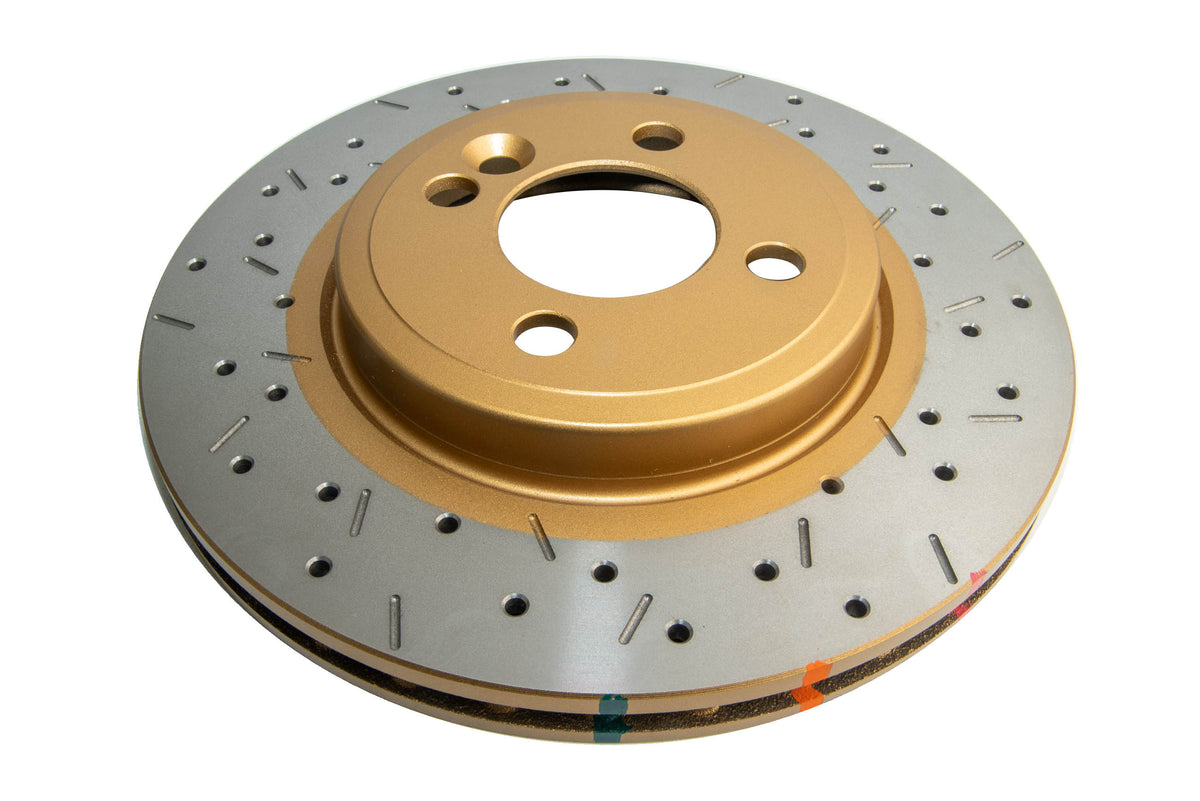 DBA 07-09 Mini Cooper (exc. John Cooper works Brake kit) Front Drilled & Slotted 4000 Series Rotor - DBA42526XS