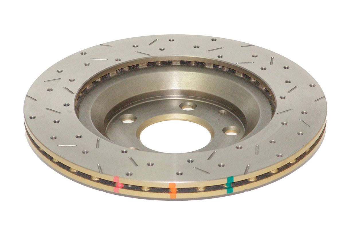 DBA 03-10 RX-8 Std Suspension / Sport Suspension Rear Drilled & Slotted 4000 Series Rotor - DBA42551XS