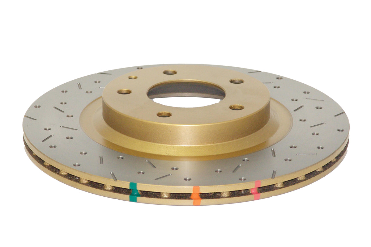 DBA 03-10 RX-8 Std Suspension / Sport Suspension Rear Drilled & Slotted 4000 Series Rotor - DBA42551XS