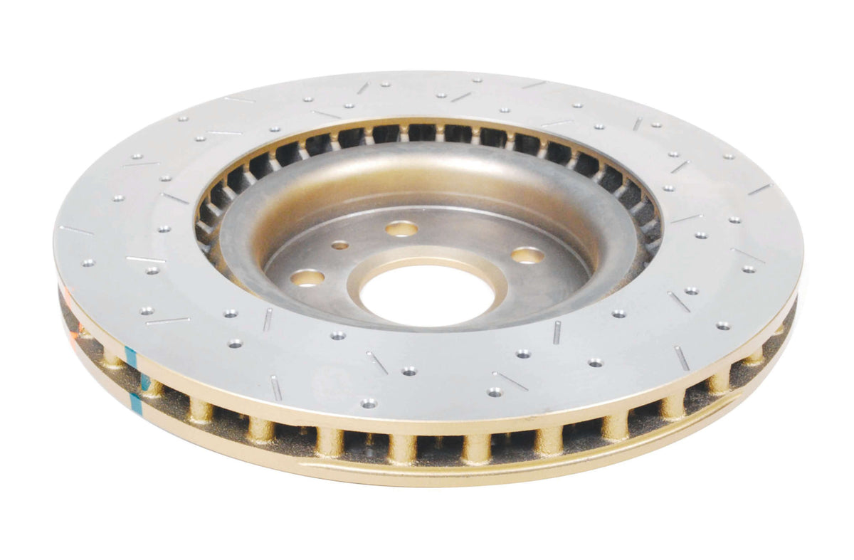 DBA 2010+ Camaro V8 SS Front Drilled & Slotted 4000 Series Rotor - DBA42604XS