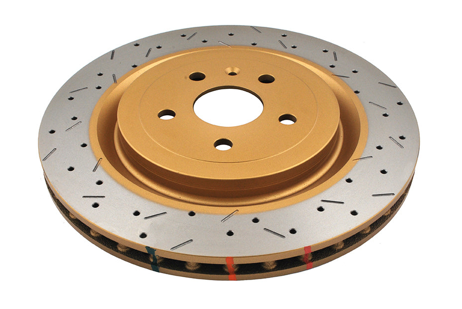 DBA 2010+ Camaro V8 SS Rear Drilled & Slotted 4000 Series Rotor - DBA42605XS