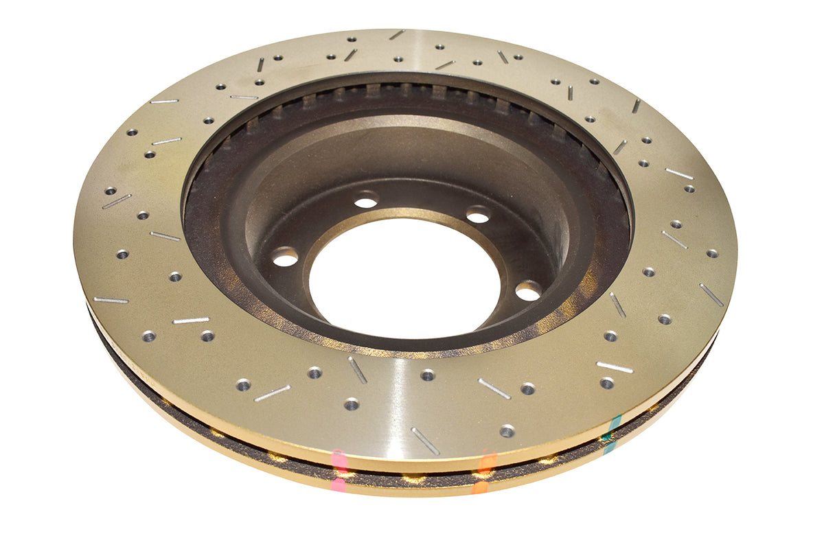DBA Toyota Cruiser Front Drilled & Slotted 4000 Series Rotor - DBA42700XS