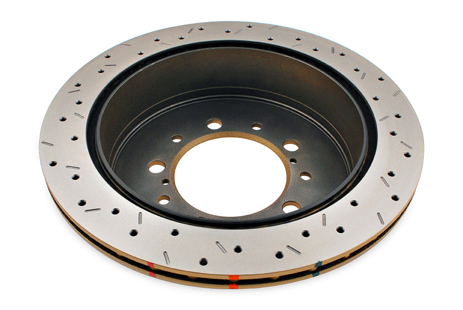 DBA 07+ Toyota LandCruiser 200 Series Rear Drilled and Slotted 4000 Series Rotor - DBA42723XS
