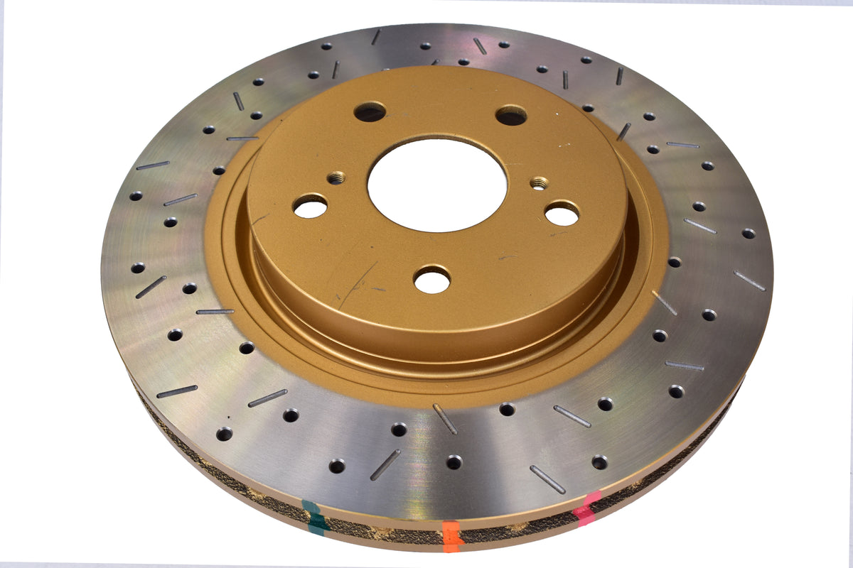 DBA Toyota Camry Series ASV70R/AXVH71R/GSV70R Front Slotted 4000 Series Drilled/Slotted Rotor - DBA42744XS