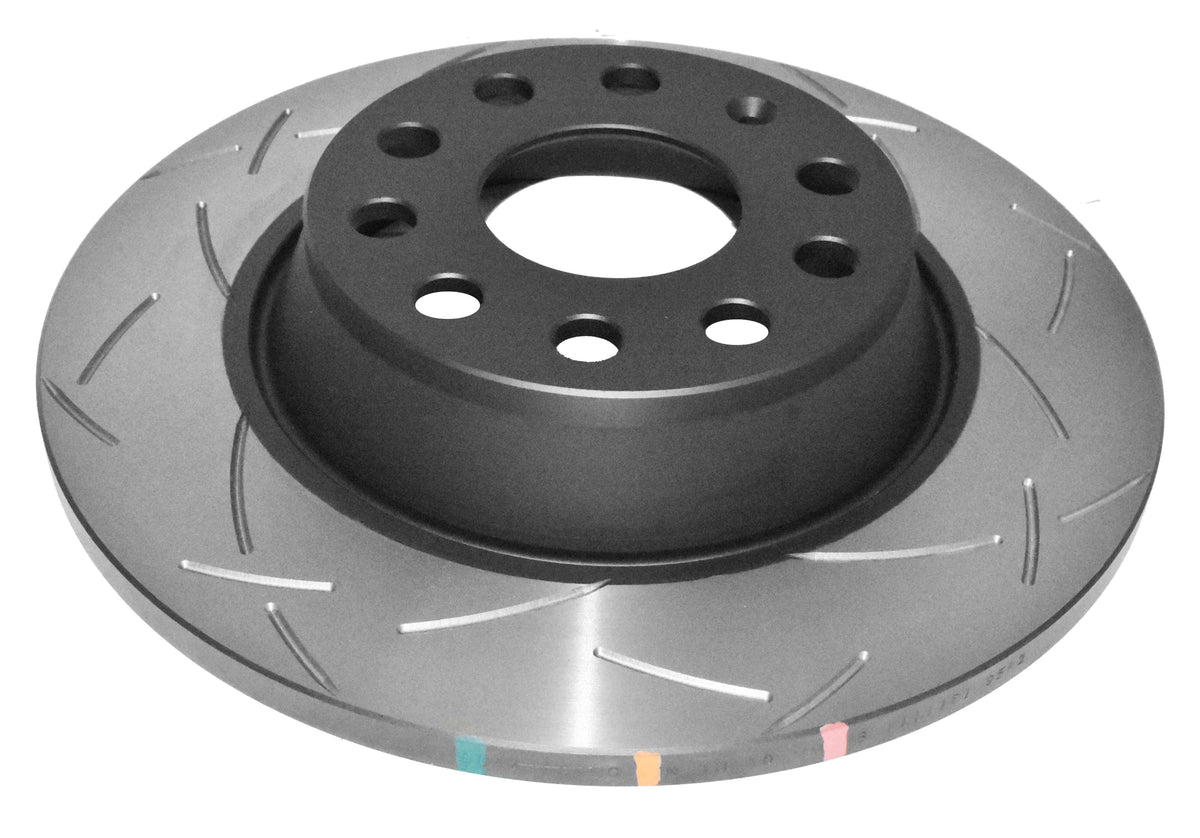 DBA 06-08 Audi A3/10/06-08 TT / 10/04-10 VW Golf (MK5)/3/05+ Passat Rear Slotted 4000 Series Rotor - DBA42807S