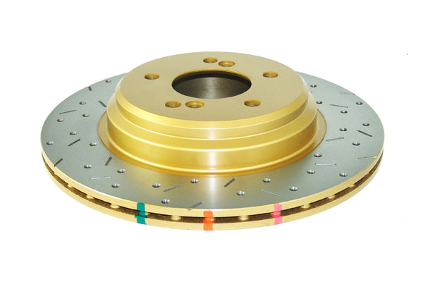 DBA 01-07 BMW M3 E46 w/325mm rotor Rear Drilled & Slotted 4000 Series Rotor - DBA42851XS
