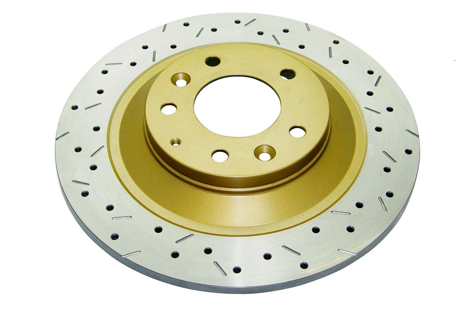 DBA 05+ Mazda MazdaSpeed6 / 05+ MX6 Rear Drilled & Slotted 4000 Series Rotor - DBA42961XS
