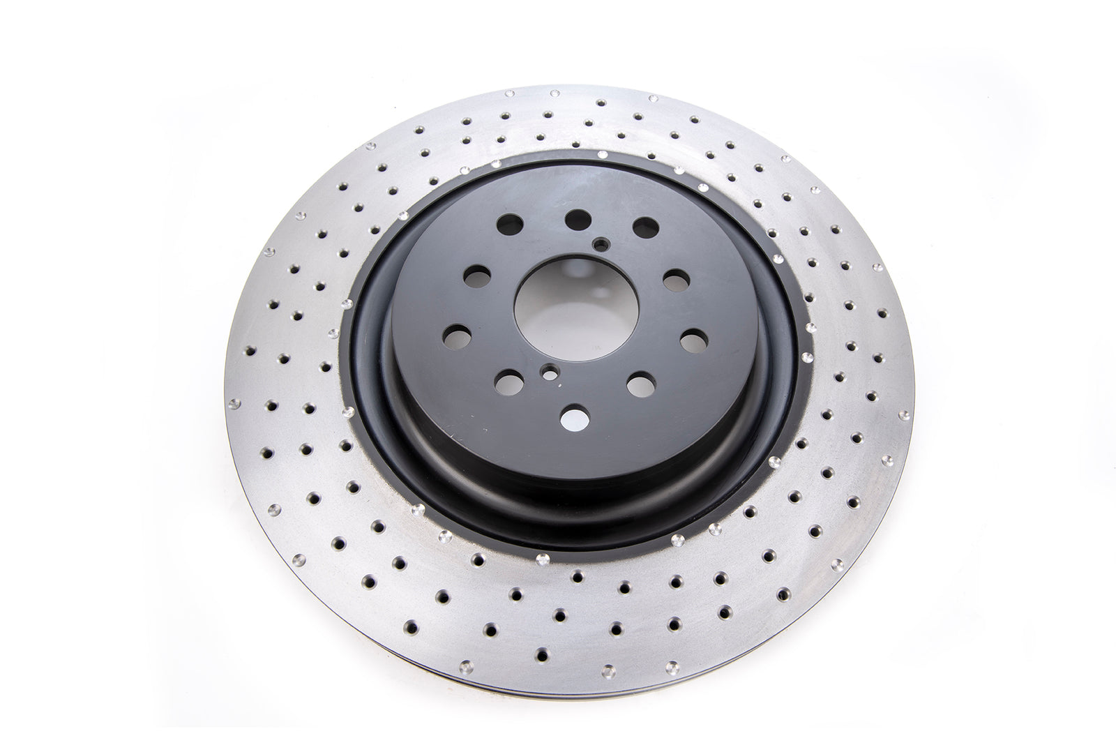 DBA 04-17 Subaru WRX STi Front Crossdrilled/Dimpled 4000 XD Series Rotor - DBA43050XD-10