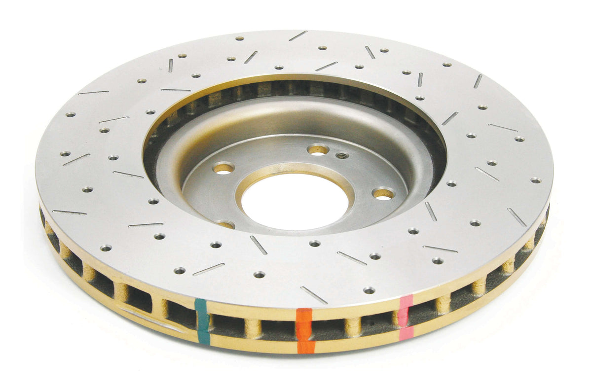 DBA 03-05 Evo 8/9 Front Drilled & Slotted 4000 Series Rotor - DBA4418XS