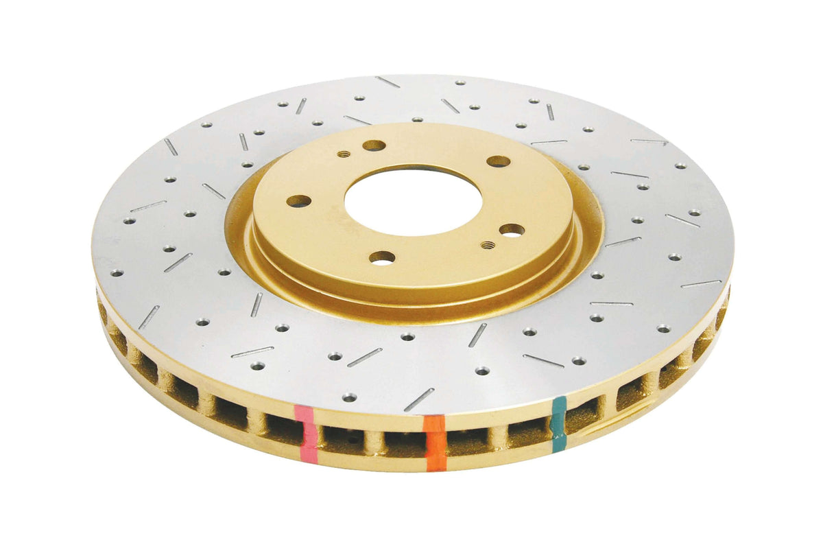 DBA 03-05 Evo 8/9 Front Drilled & Slotted 4000 Series Rotor - DBA4418XS